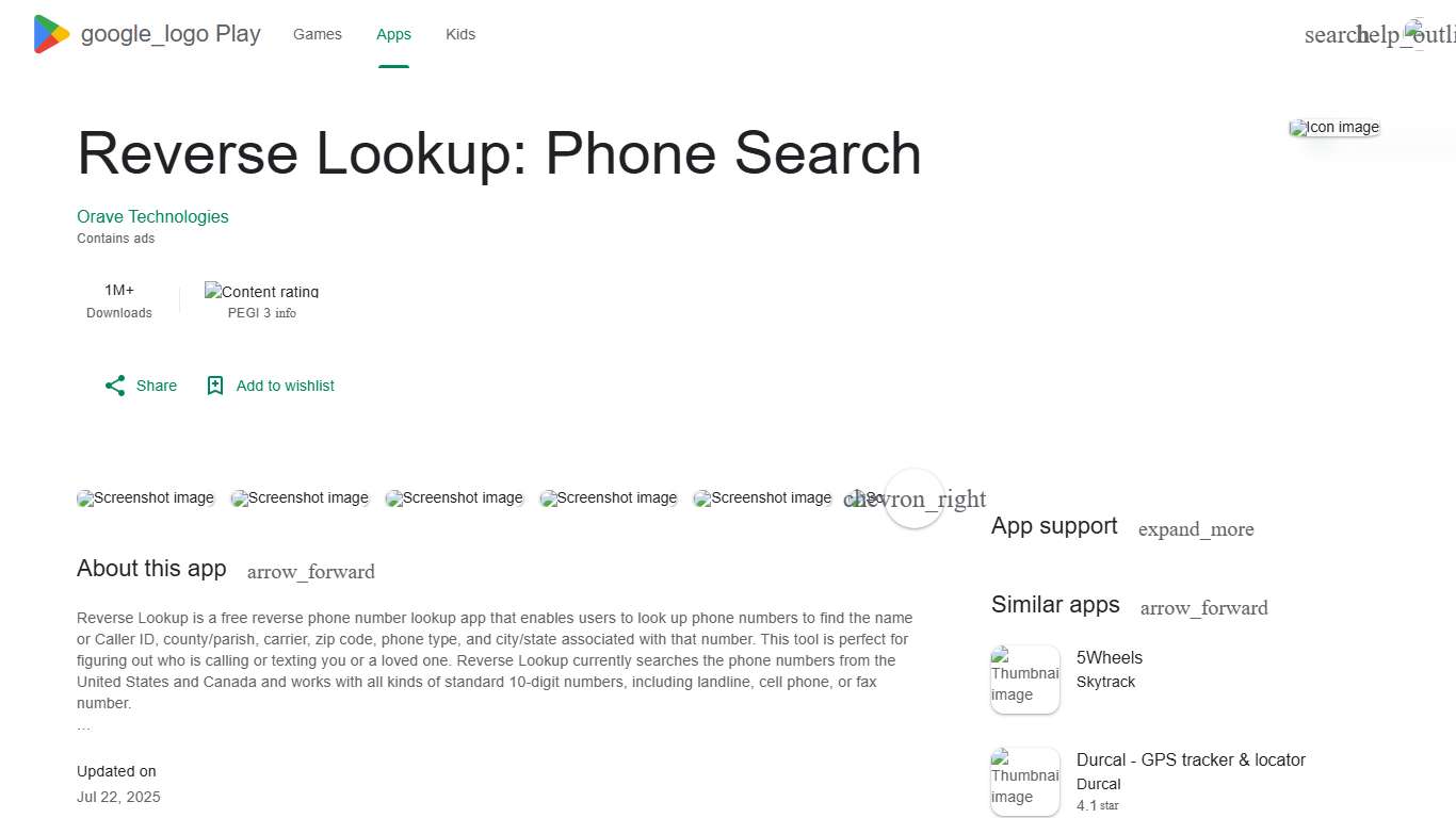 Reverse Lookup: Phone Search - Apps on Google Play
